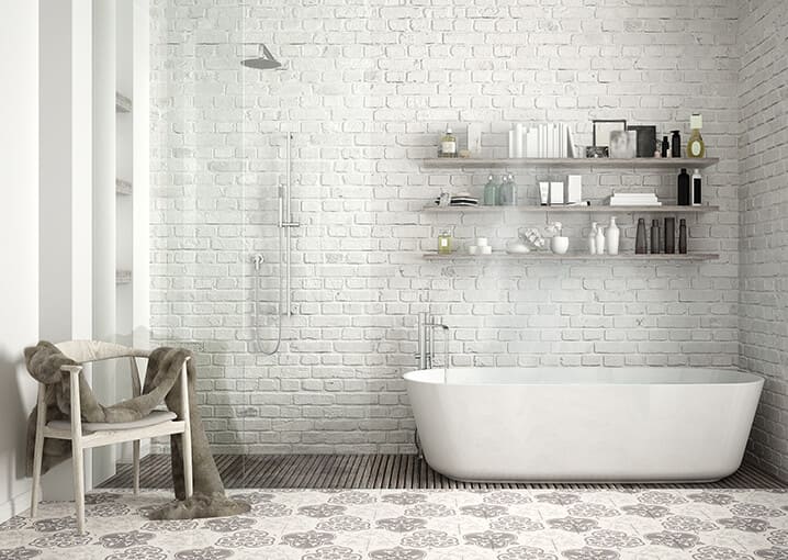 badezimmer-bad-badewanne-grau-weiß-pflege-gesichtspflege