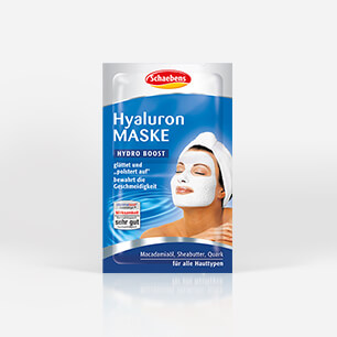 Die Maske für die Person mit der Brennnessel und dem Honig