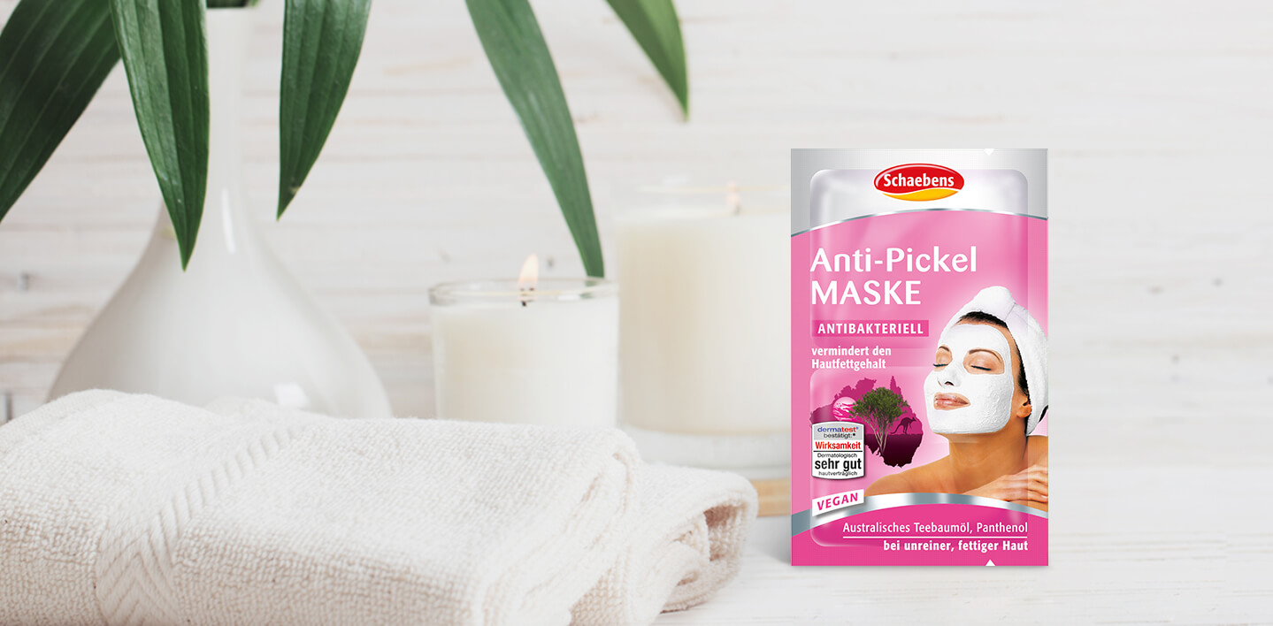 Anti-Pickel Gesichtsmaske von Schaebens