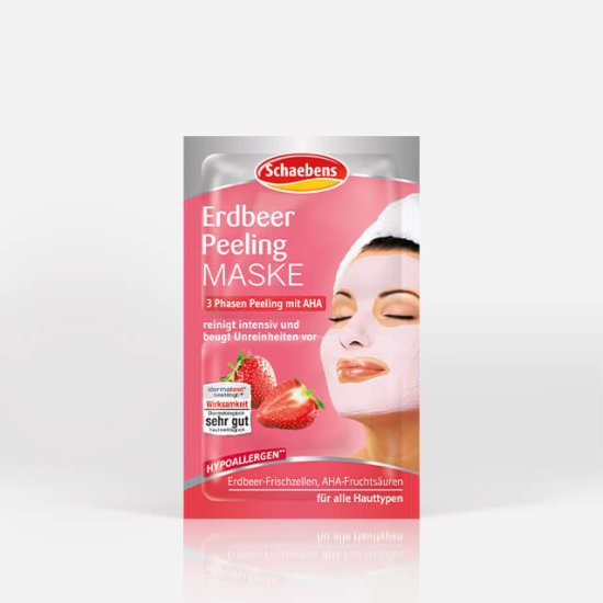 erdbeer-peeling-maske-gesichtspflege-pflege-gesichtsmaske-schaebens-aha-frischzellen-kiwi-extrakt-hypoallergen-reinigend-porentief-3-phasen-wirkung-sanf-effektiv-teaser