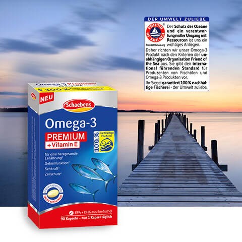 OMEGA-3 Premium + Vitamin E