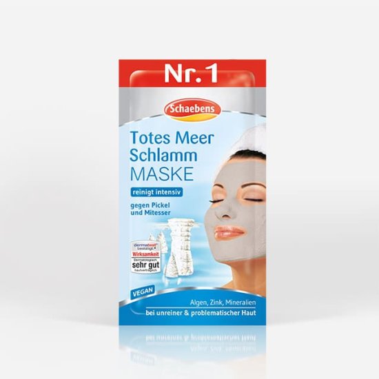 Gesichtsmasken Seren Totes Meer Serie Schone Haut Mit Schaebens