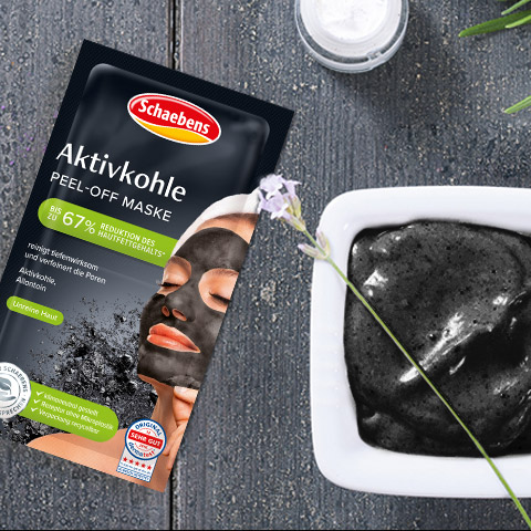 Aktivkohle Peel-Off Maske