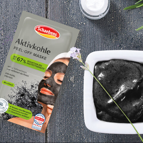Aktivkohle-Peel-Off-Maske