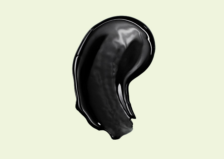 Aktivkohle-Peel-Off-Textur