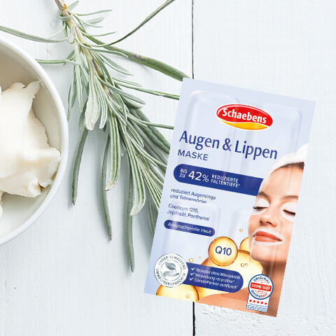 Augen-&-Lippen-Maske