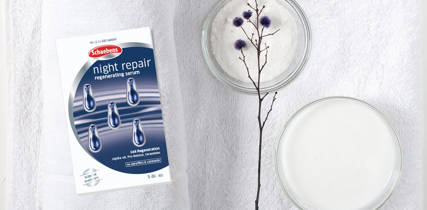 Night Repair Regenerating Serum Schone Und Gesunde Haut Mit Schaebens