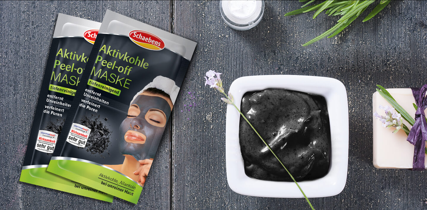 Schaebens Active Charcoal Peel Off Mask - Beauty at