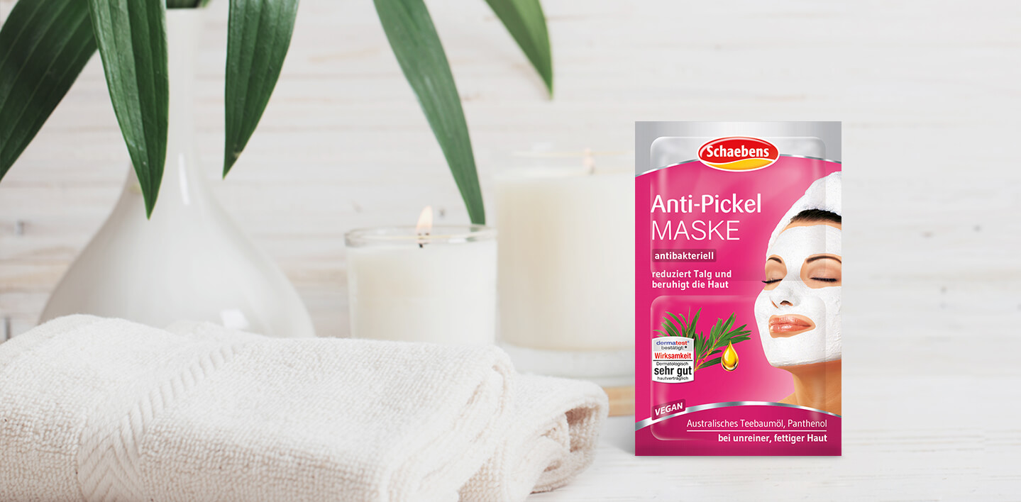 Anti-Spot MASK - antibacterial - Schöne und gesunde Haut mit Schaebens