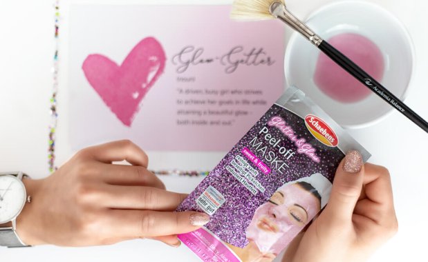 nela-beautytipps-schaebens-glitter&glow-maske-peeloff