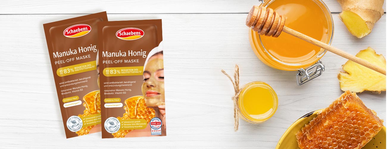 Schaebens Gesichtsmaske Manuka Honig peel off, 16 ml dauerhaft günstig  online kaufen