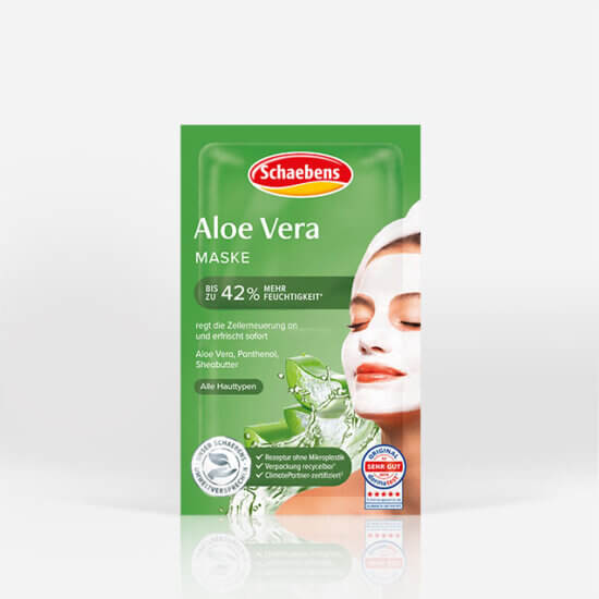 Aloe-Vera-Maske