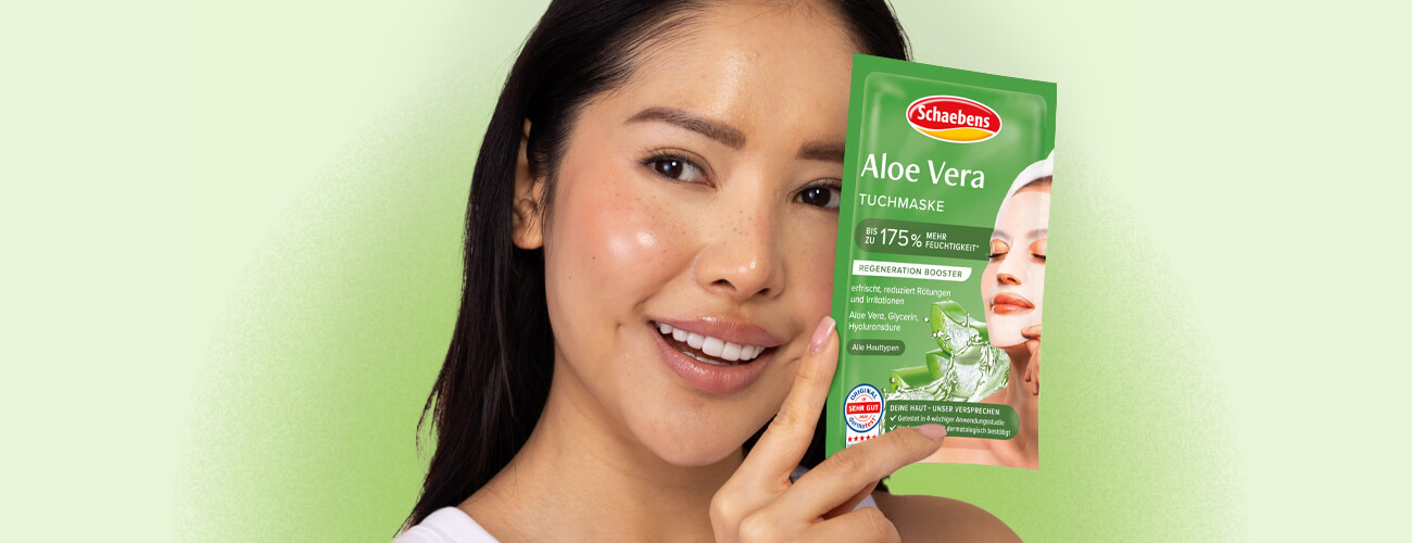 Aloe Vera Tuchmaske - Schnheit, Gesundheit & Wohlbefinden