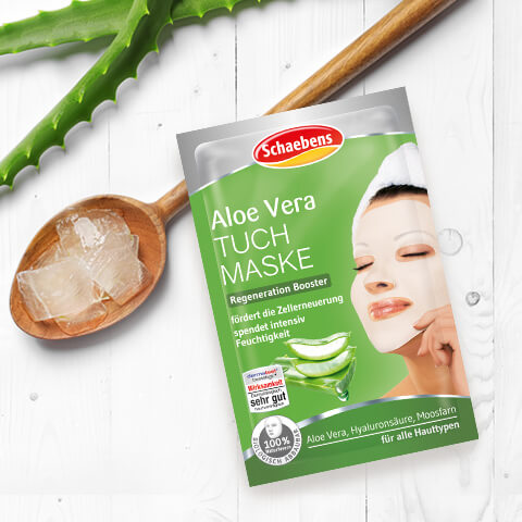 Aloe Vera Tuchmaske