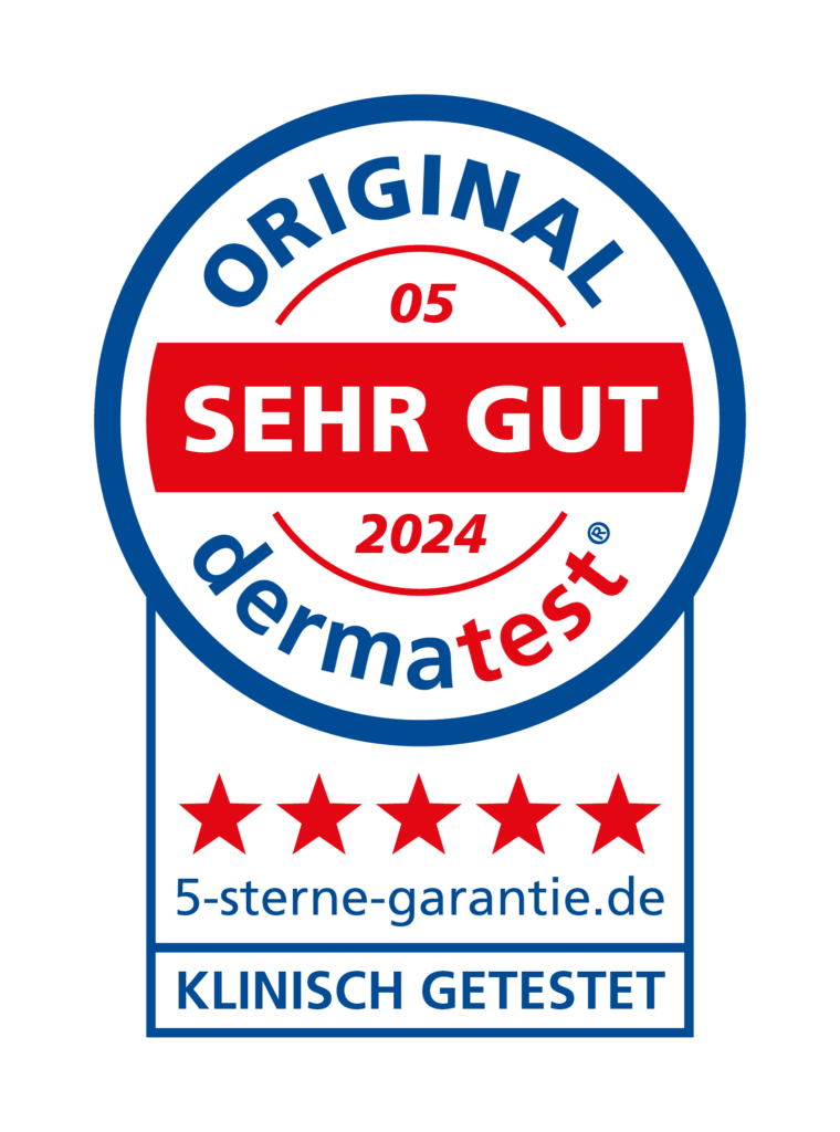 Dermatest Siegel 5Sterne vertikal RGB 2024 Mai DE 760x1024