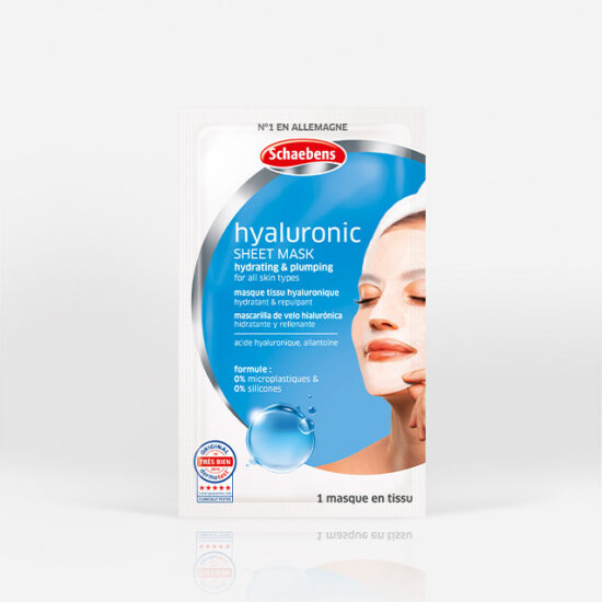 hyaluronic sheet mask Schaebens