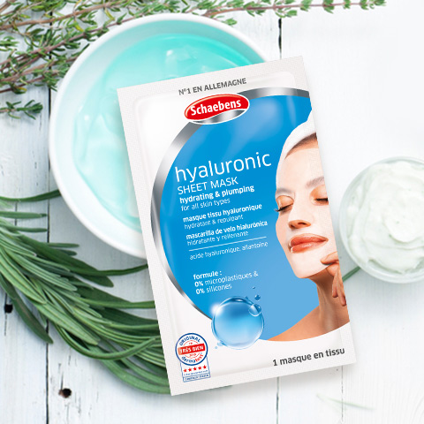 hyaluronic sheet mask Schaebens