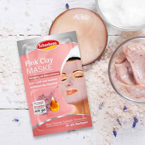 Pink Clay Maske