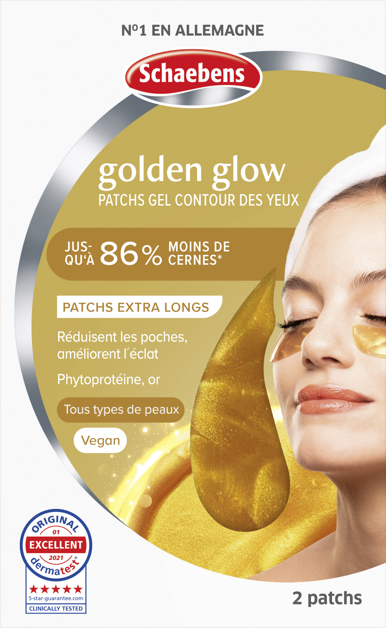 Golden-Glow-Patchs-Gel-Contour-Des-Yeux