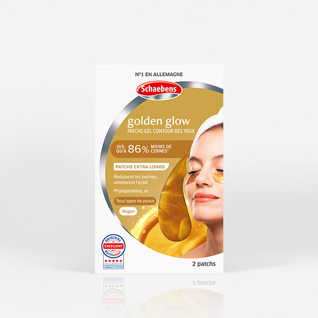 Patchs yeux en gel Golden Glow