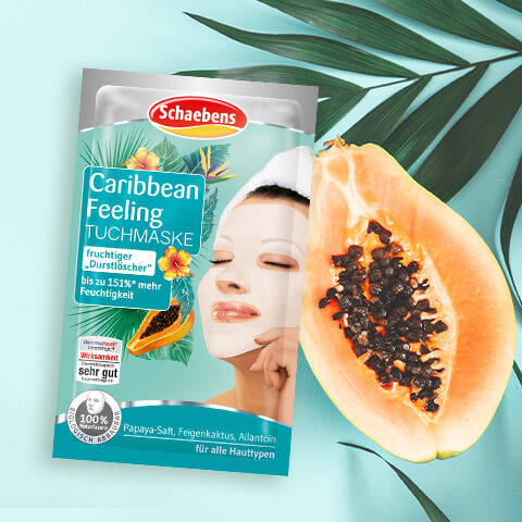 Caribbean Feeling Tuchmaske