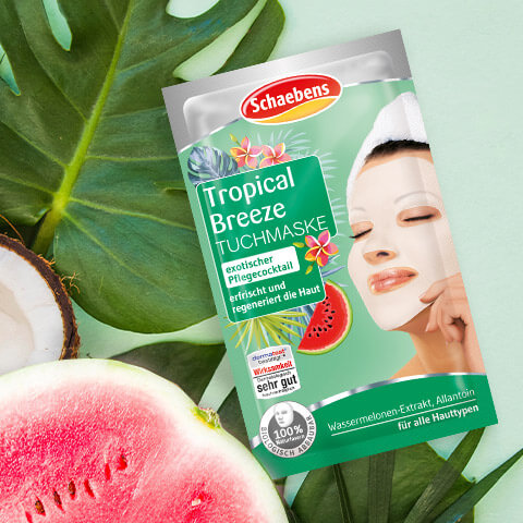 Tropical Breeze Tuchmaske