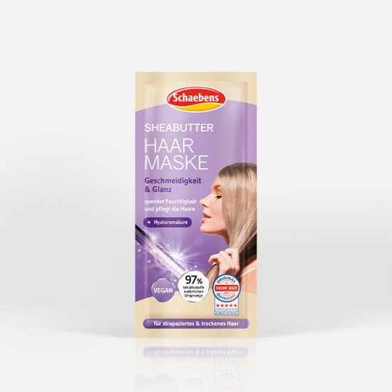 shea butter haarmaske schaebens