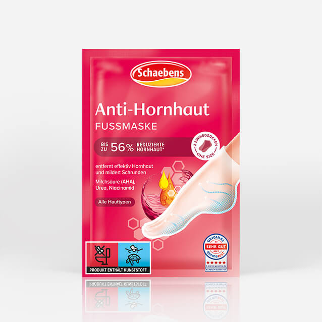 Anti-Hornhaut–Fussmaske