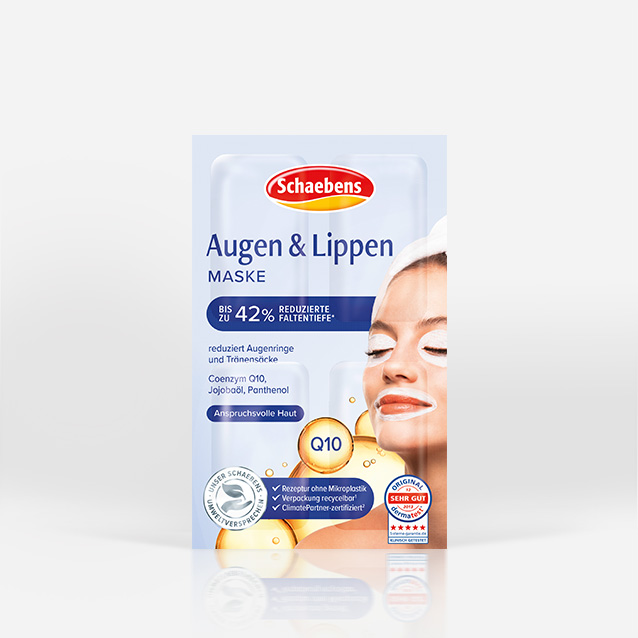 Produktabbildung Schaebens Augen Lippen Maske