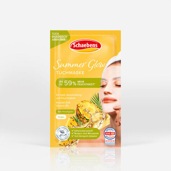 Schaebens Summer Glow Tuchmaske