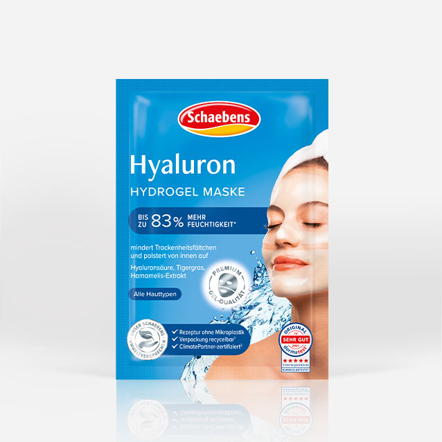 Produktabbildung Schaebens Hyaluron Hydrogel Maske