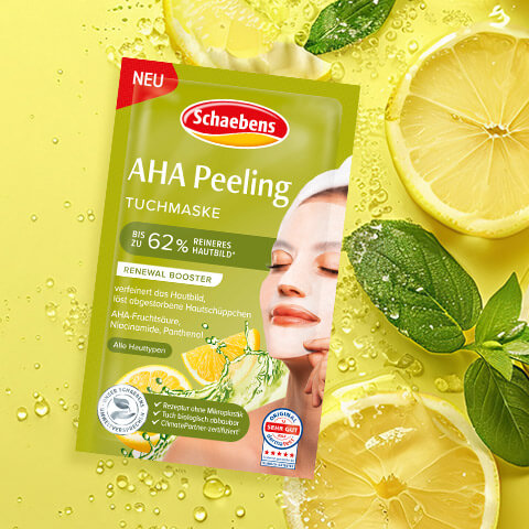 AHA Peeling Tuchmaske