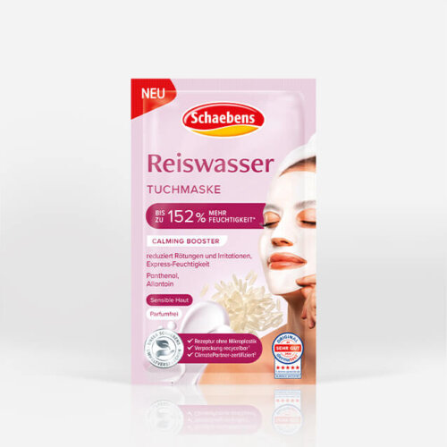 Produktabbildung Schaebens Reiswasser Tuchmaske