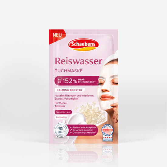 Produktabbildung Schaebens Reiswasser Tuchmaske