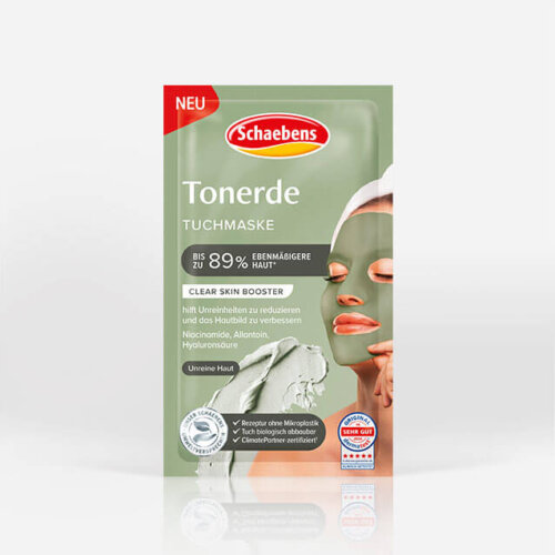 Produktabbildung Schaebens Tonerde Tuchmaske