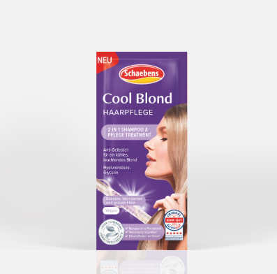 Produktabbildung der Schaebens Cool Blond Haarpflege