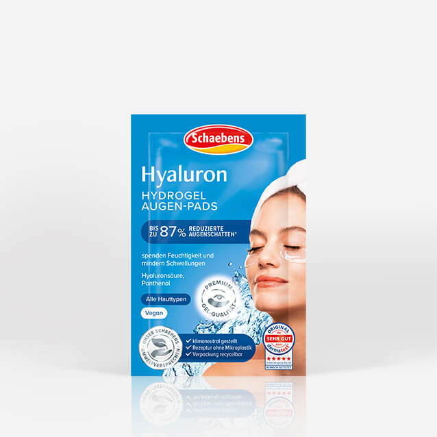 Produktabbildung Schaebens Hyaluron Hydrogel Augen Pads