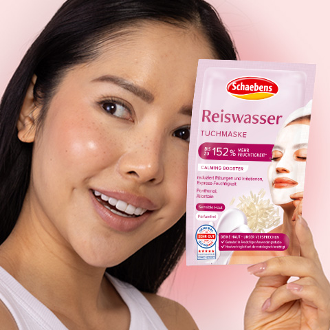 Reiswasser Tuchmaske