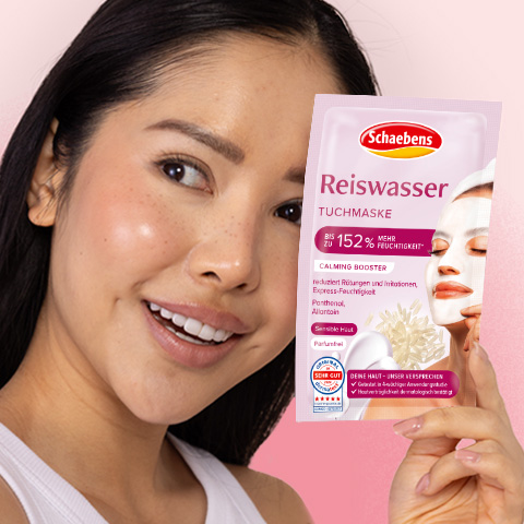 Reiswasser Tuchmaske