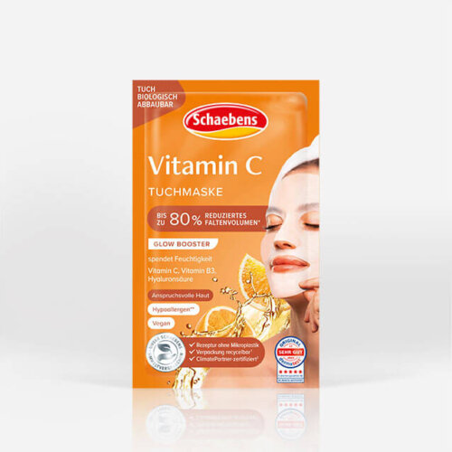 Produktabbildung Schaebens Vitamin C Tuchmaske