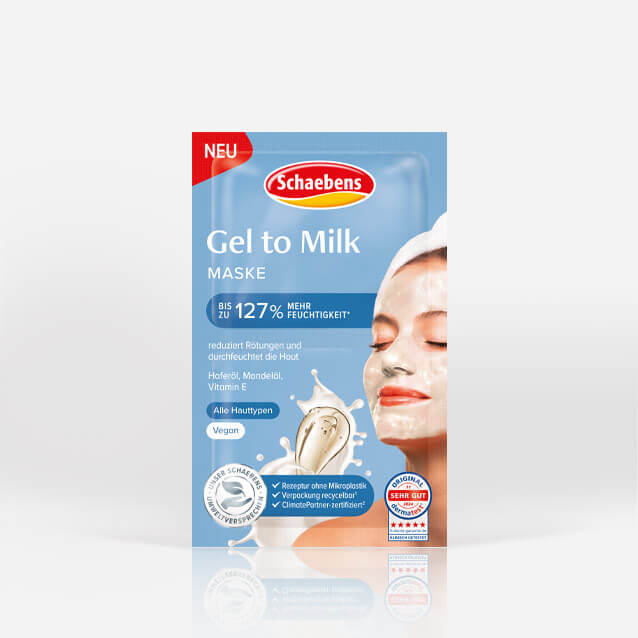Gel to Milk Maske von Schaebens