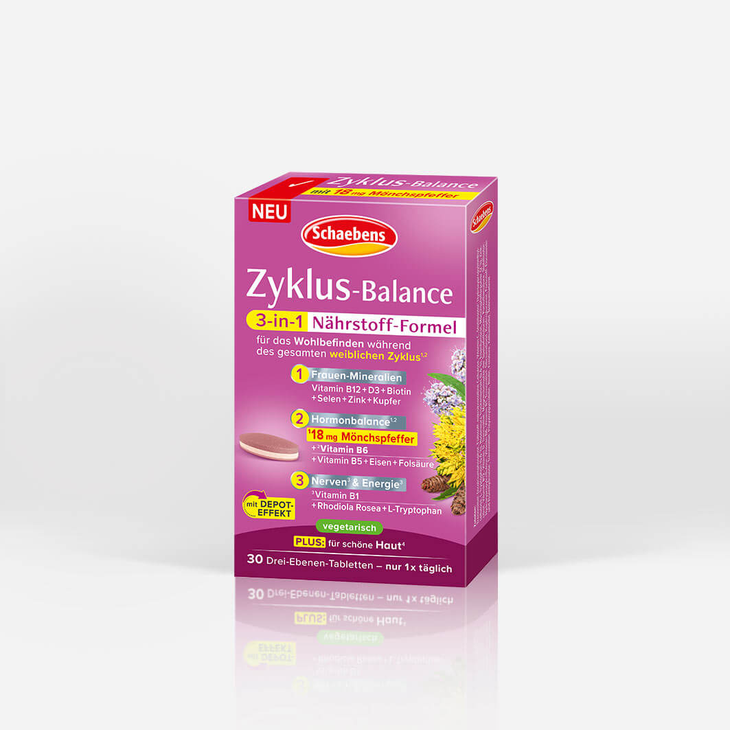 Zyklus-Balance-3-in-1-Nährstoff-Formel