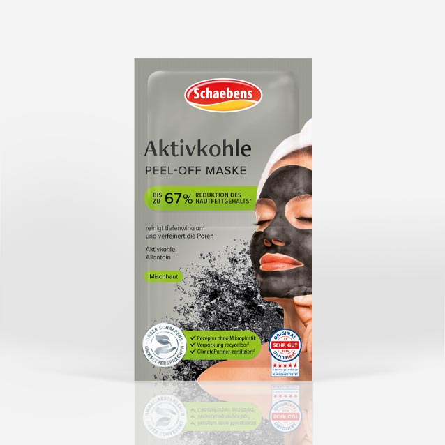 Aktivkohle-Peel-Off-Maske