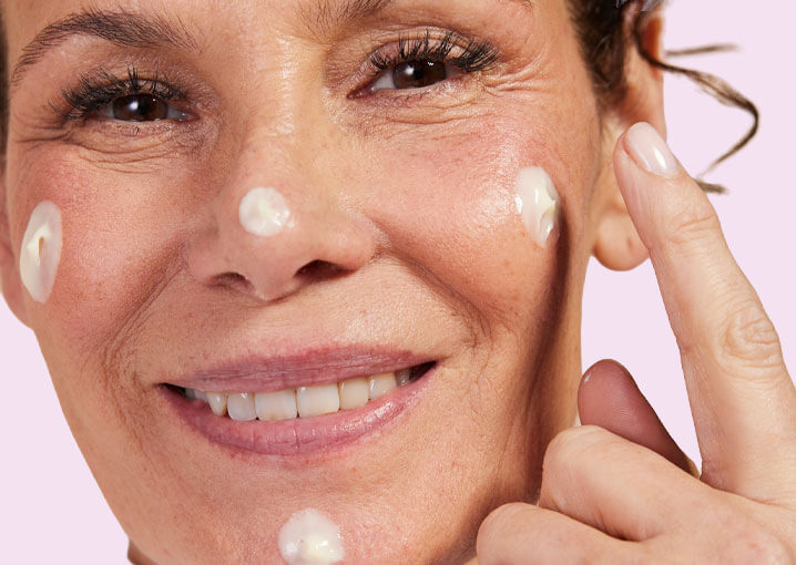 BB-Nachtcreme-Anwendung