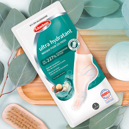 Ultra hydratant masque pour les pieds