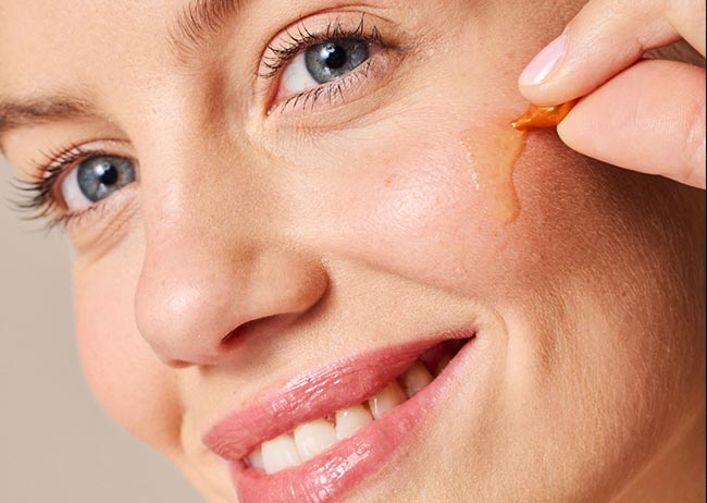 Vitamin-C-Konzentrat-Anwendung