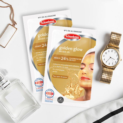 golden glow mask header