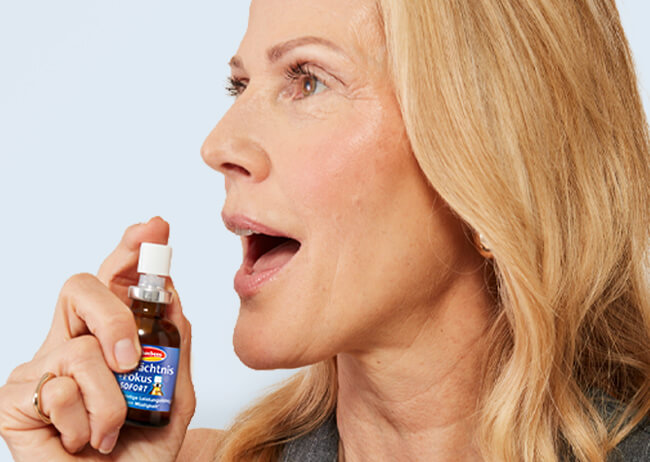 Fokusspray-Anwendung