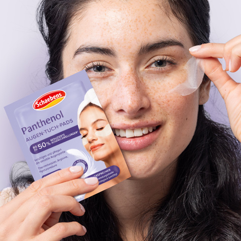 Panthenol Augen-Tuch-Pads