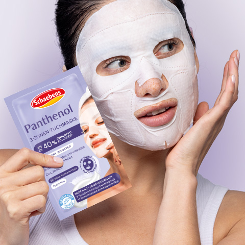 Panthenol 3-Zonen-Tuchmaske